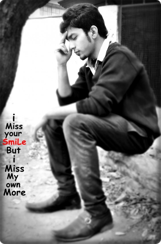 Miss Your Smile But....