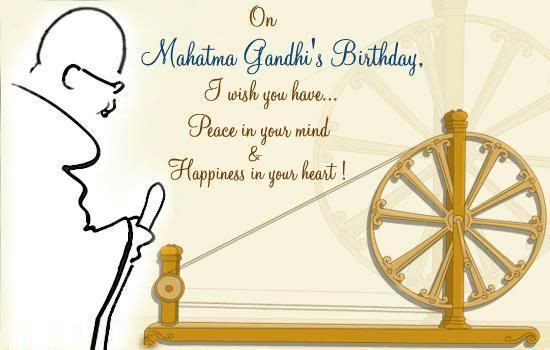 Mahatma Gandhi’s Birthday