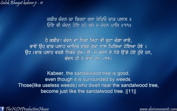 Salok Bhagat Kabeer Ji 11