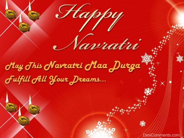 Wishing You Very Happy Navratri…