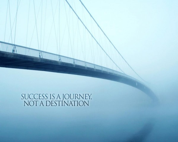 Success is a journey