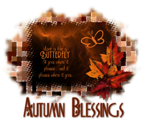 Autumn Blessings Graphic - DesiComments.com