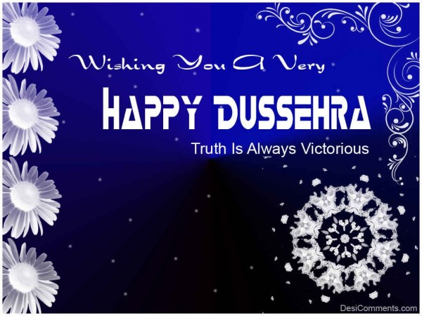 Wishing You A Very Happy Dussehra