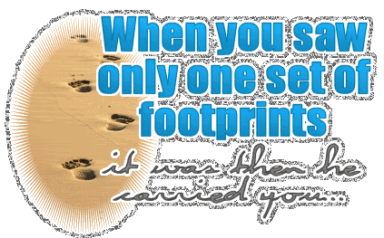 Footprints! 