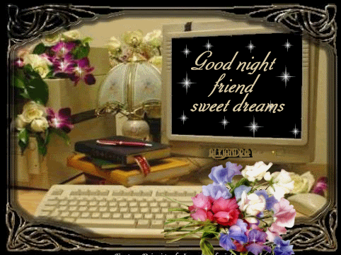 Good Night Friend Sweet Dreams! - DesiComments.com