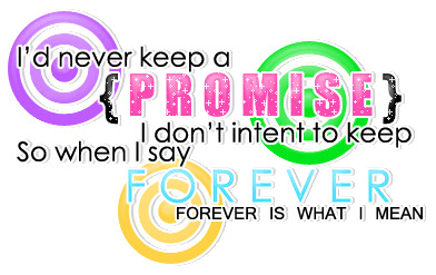 Promise Forever!
