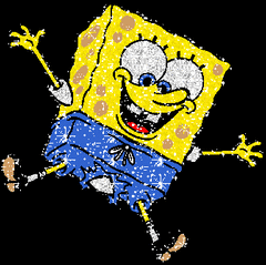 Glitter Graphics Sponge Bob