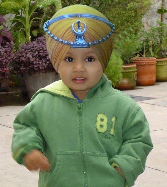 Cute Sikh Boy