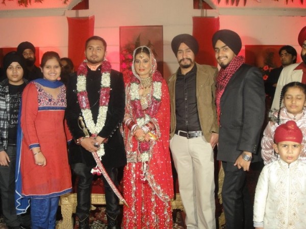 Honey Singh's Wedding Photo