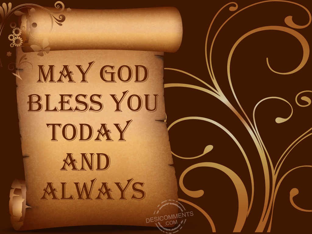 May God Bless You - DesiComments.com