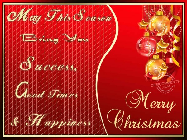 May This Season Bring You Success