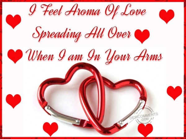 I Feel Aroma Of Love When I Am In Your Arms