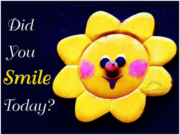 Did You Smile Today?