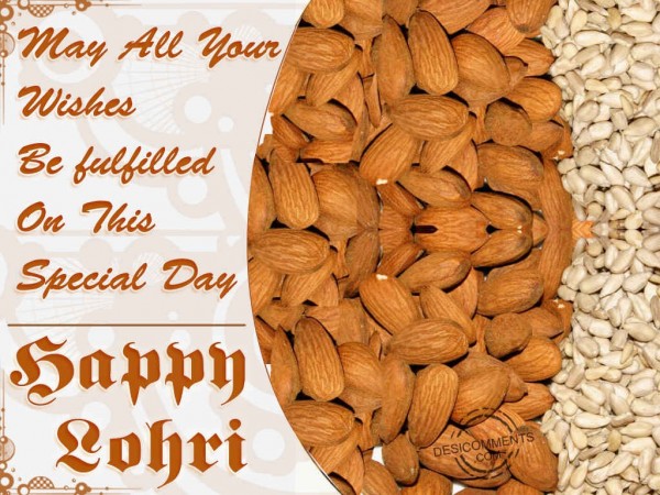 May All Your Wishes Be Fulfilled On Lohri