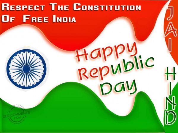 Respect The Constitution Of Free India