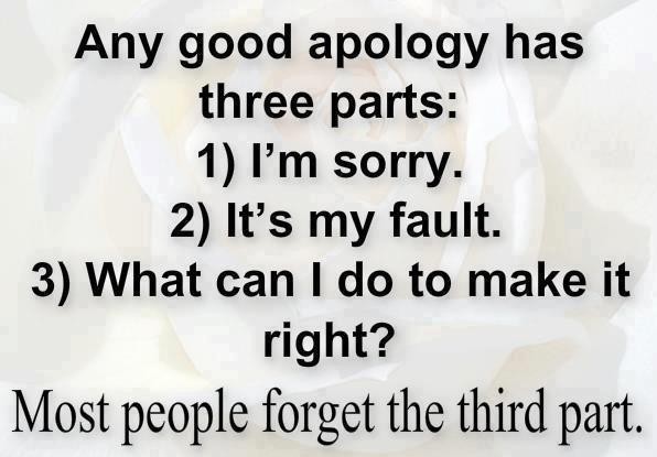 Apology