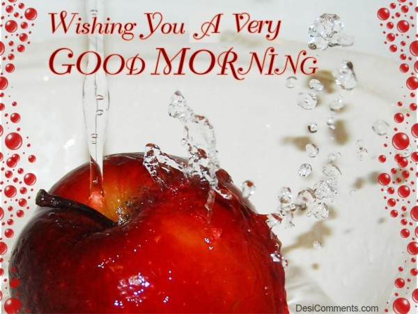 Wishing You A Very Good Morning...