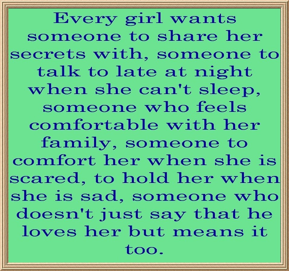 Every Girl Wants Someone…. - DesiComments.com