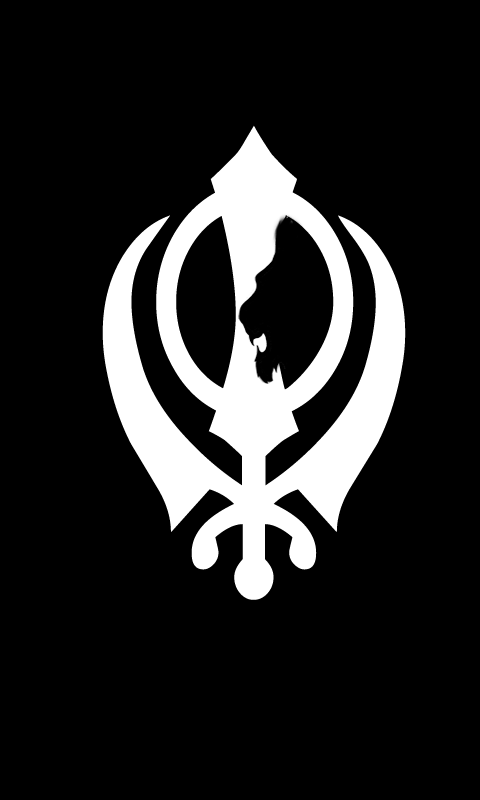 animated khanda wallpaper