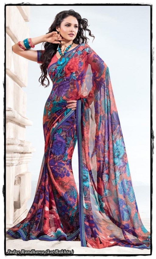 Printed Saree