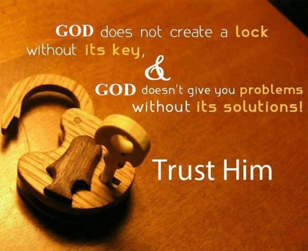 Trust Him