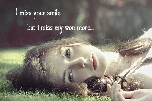 I Miss Your Smile - DesiComments.com Quotes About Missing Her Smile