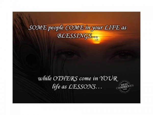 Blessings and Lessons