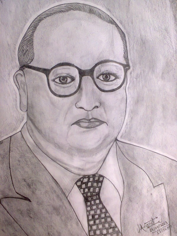 Sketch Of Dr. Ambedkar 