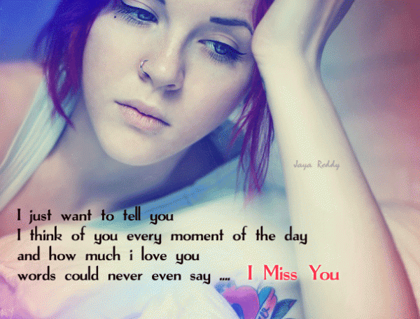 I Miss You....