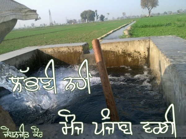 Punjab Vargi Mauj….