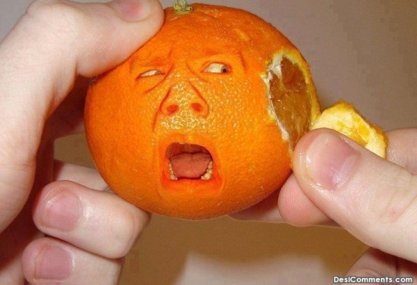 Crying Orange