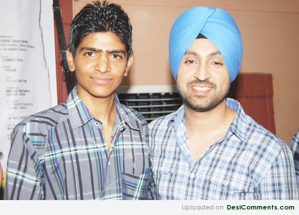 Waris Malik With Diljit