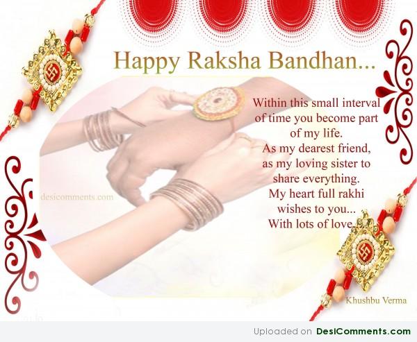 Happy Raksha Bandhan