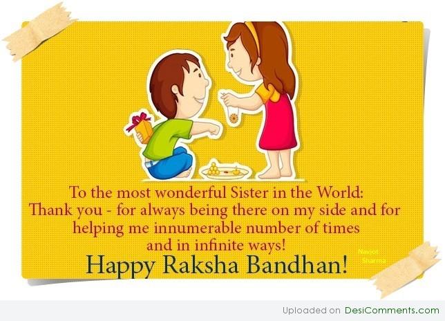 Chart On Raksha Bandhan