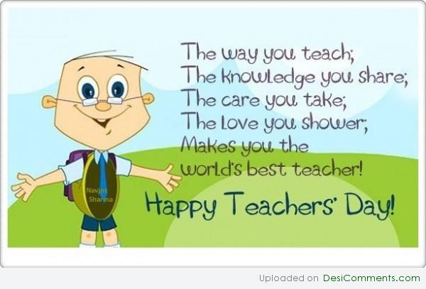 Teacher's day