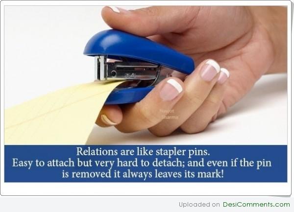 Relations and Stapler