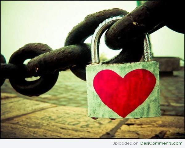 Lock heart