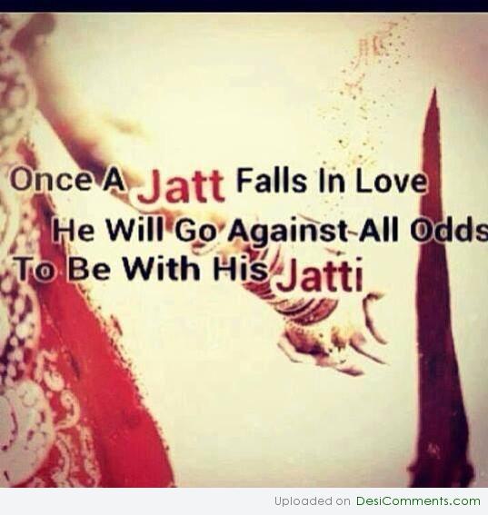 To be with his jatti