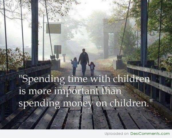 Spending time….