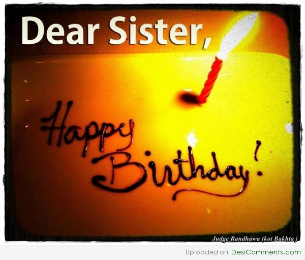 Happy Birthday To Sister