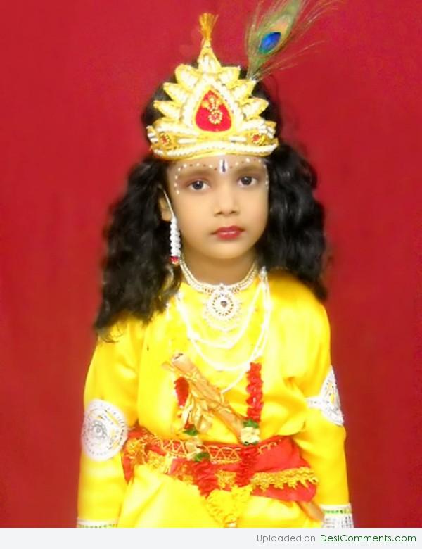 Sweet Child on Janmashtami