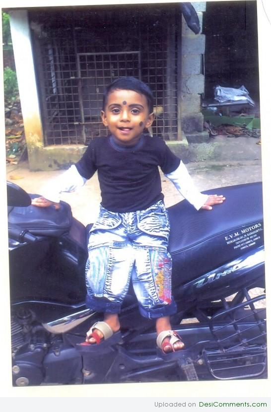 My son
