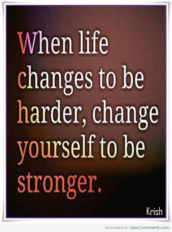 Be stronger 