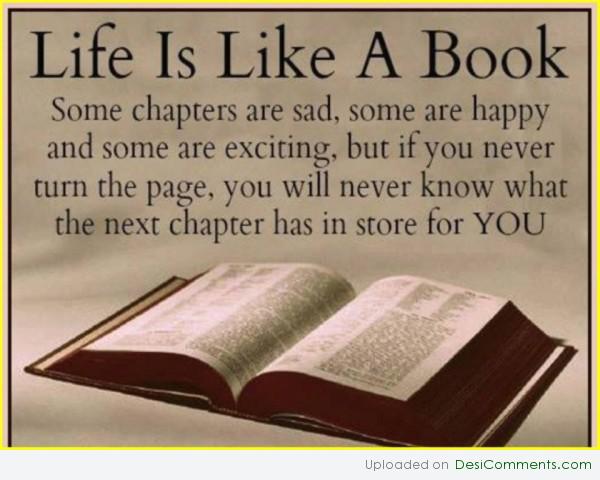 Life is like a book