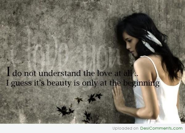 I never Undersand....