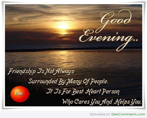 Good evening