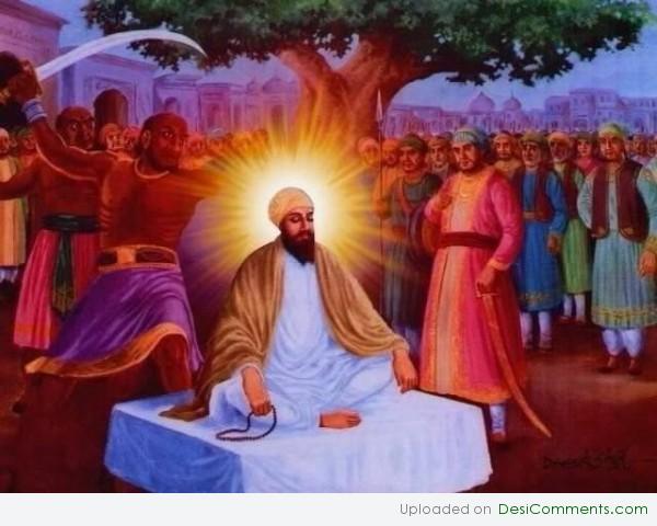 Dhan guru teg bahadur sahib ji