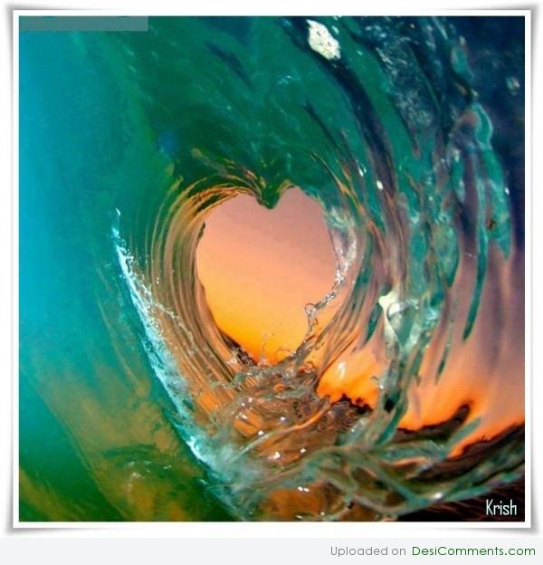 Swirling heart