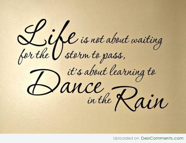 Dance in the rain