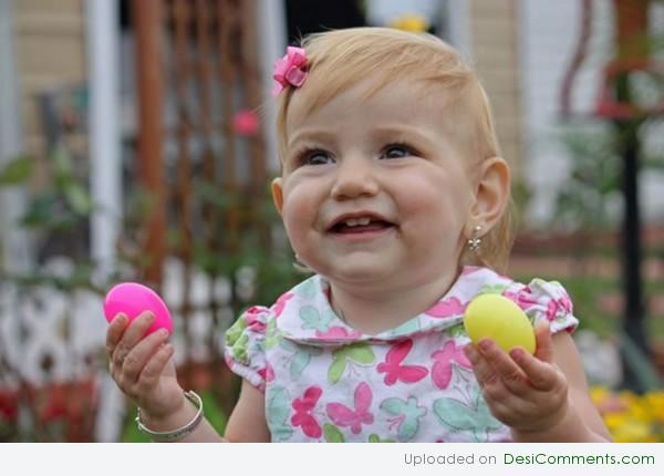 Baby With Baloon